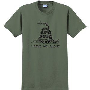 LEAVE ME ALONE - GADSDEN Revised Men's NEW TShirt